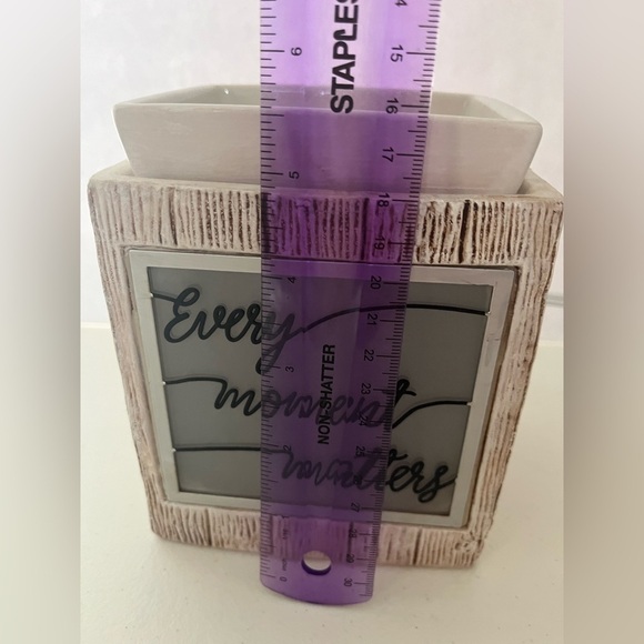 NIB Scentsy Every Moment Matters Wax Warmer Full Size - Picture 7 of 11
